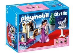 PLAYMOBIL - FAMOSA EN LA ALFOMBRA ROJA