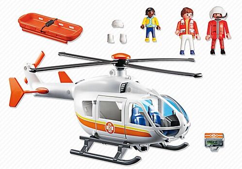 PLAYMOBIL - HELICÓPTERO DE RESCATE