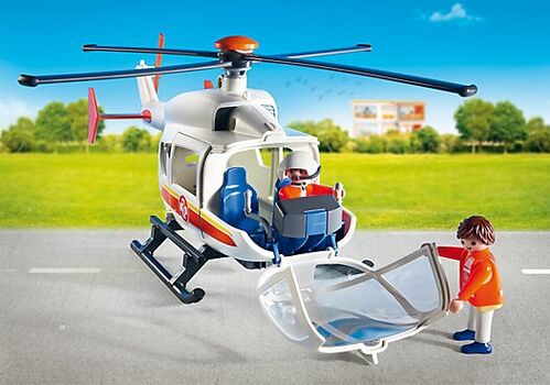 PLAYMOBIL - HELICÓPTERO DE RESCATE