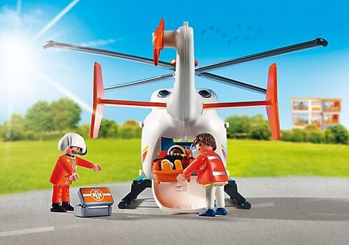 PLAYMOBIL - HELICÓPTERO DE RESCATE