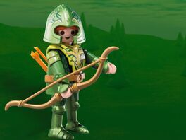 ELFO CON ARCO - PLAYMOBIL - SOBRE SORPRESA SERIE 10 CHICOS