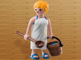 VISITANTE DE SAUNA - PLAYMOBIL - SOBRE SORPRESA SERIE 10 CHICAS