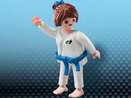 PLAYMOBIL 6841-5 SOBRE SORPRESA SERIE 10 NIÑAS - JUDOKA