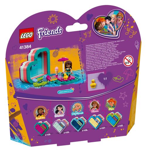 41384 Caja Corazón de Verano de Andrea LEGO ® FRIENDS®