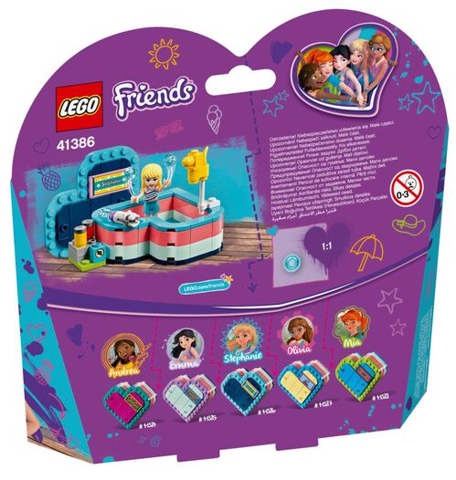 41386 Caja Corazón de Verano de Stephanie LEGO ® FRIENDS®
