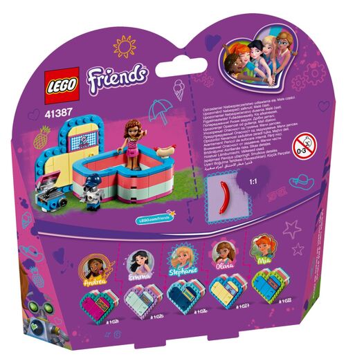 41387 Caja Corazón de Verano de Olivia LEGO ® FRIENDS®
