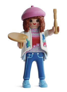 PINTORA - PLAYMOBIL 70026-5 SOBRE SORPRESA SERIE 15 NIÑAS