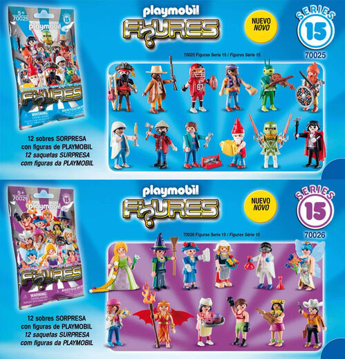 VAQUERA - PLAYMOBIL - SOBRE SORPRESA SERIE 15 CHICAS