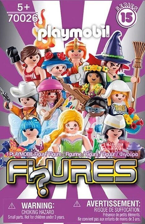 PLAYMOBIL 70026 SERIE COMPLETA SOBRES SORPRESA SERIE 15 NIÑAS