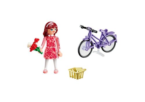 PLAYMOBIL 70124 Maricela con Bicicleta