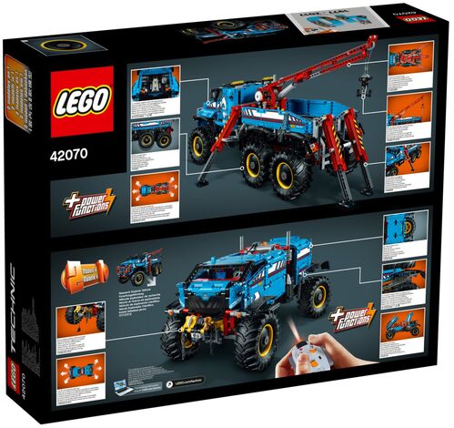 42070 Camión grúa todoterreno 6x6 LEGO® TECHNIC®