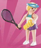 JUGADORA DE TENIS - PLAYMOBIL - SOBRE SORPRESA SERIE 16 CHICAS