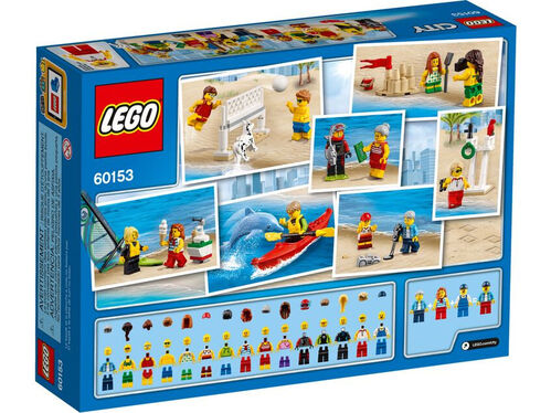 60153 Pack de minifiguras: Diversión en la playa LEGO® CITY