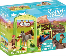 PLAYMOBIL 70120 Establo Trasqui y Señor Zanahoria