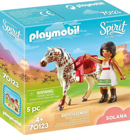 PLAYMOBIL 70123 Solana con Caballo