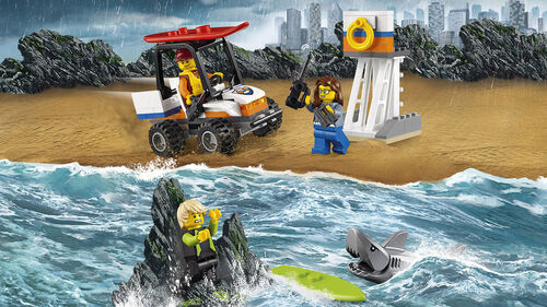 60163 Guardacostas: Set de introducción LEGO® CITY®