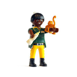PLAYMOBIL 70160-7 SOBRE SORPRESA SERIE 16 NIÑAS - CUIDADORA DE ZOO