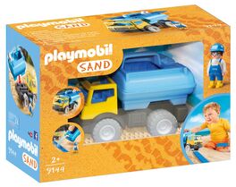 PLAYMOBIL ® 9144 1.2.3 SAND CAMIÓN CON TANQUE DE AGUA