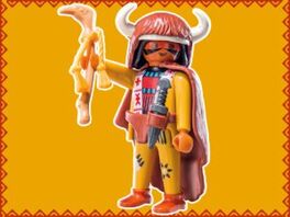 PLAYMOBIL 9146-6 SOBRE SORPRESA SERIE 11 NIÑOS -  CHAMÁN INDIO